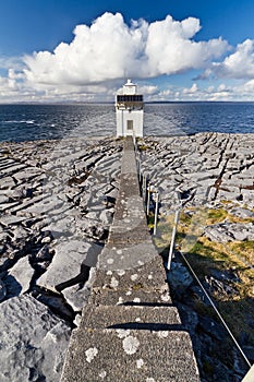 Path to Burren Lighthouse
