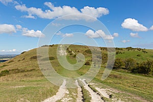 Path to Ivinghoe Beacon Chiltern Hills Buckinghamshire England UK English countryside photo