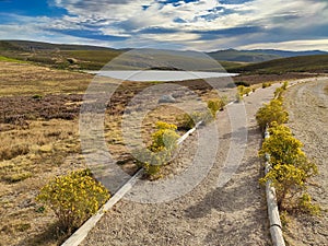 Path to Laguna de los Peces lagoon, Sanabria Lake Natural Park. Zamora province, Spain photo