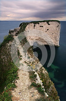 The path to nowhere - Dorset coast, England