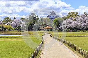 Path to Okayama Castle