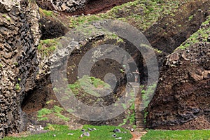 Path to Ribeira Da Janela Madeira photo