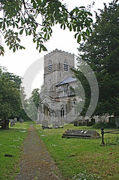 Path to a rural church