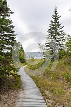 Path to Sandy Beach, Wawa, Ontario 1