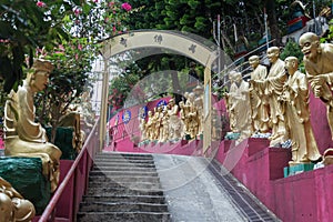 Path to Shatin 10000 Buddhas Temple, Hong Kong