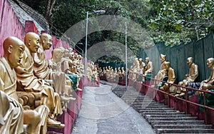 Path to Shatin 10000 Buddhas Temple, Hong Kong