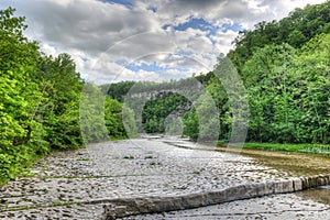 Path to Taughannock Falls, New York