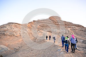 Path to the Top of Zoroastrian Towers of Silence