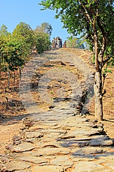 Path To Wat Saphan Hin, Sukhothai, Thailand