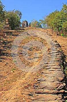 Path To Wat Saphan Hin, Sukhothai, Thailand