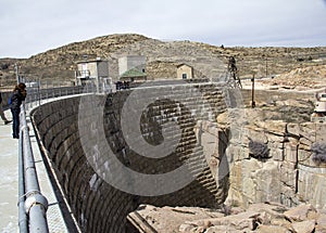 Pathfinder Dam Wyoming photo