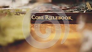 Role Playing Game rule book