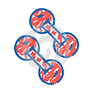 pathogen bacteria icon doodle illustration