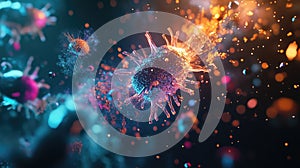 pathogen exploding bacteria