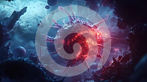 pathogen melting virus cell