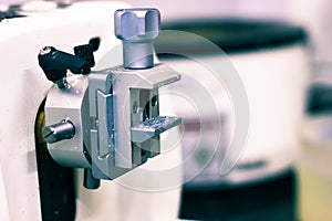 A pathological tissue grossing section thin slice making microtome for hitopathological analysis photo