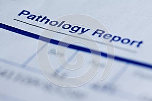 Pathology report