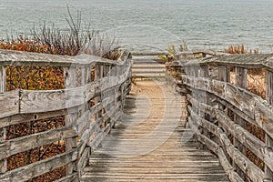 Pathway for Access to Beach at First Landing State Park
