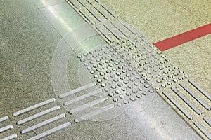 Pathway footplate for the Blind