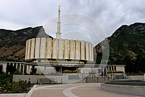 Pathway to Provo Temple