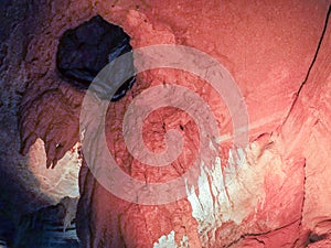 Pathway underground cave in forbidden cavers near sevierville tennessee