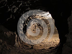 Pathways Inside a Dark Mine