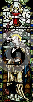 Patience in stained glass