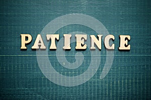 Patience word view