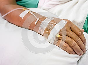 Patient arm