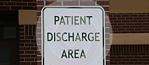 Patient Discharge Area