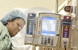 Patient in intensive care
