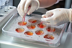 patient receiving treatment with stem cells, for example in therapeutic transplant or to repair damaged tissue