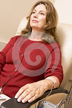 Patient Undergoing Chemotherapy Treatment