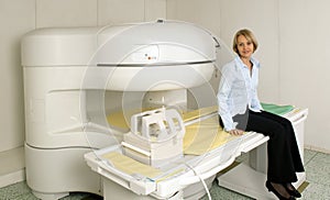 Patient wait MRI Scanner