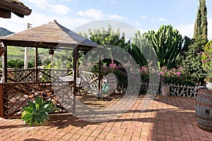 Patio at the Agritoursimo at Agrigento photo