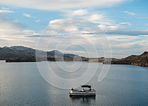 Patio boat, Lake Mohave photo