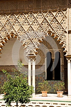 Patio de las Doncellas in Seville