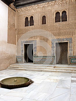 Patio del cuarto dorado, Alhambra of Granada photo