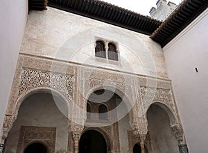 Patio del cuarto dorado, Alhambra of Granada photo