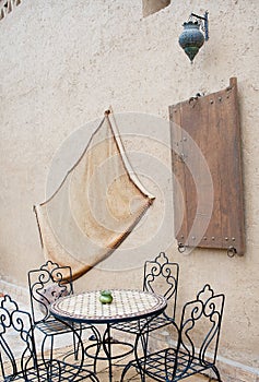 Patio in morocco