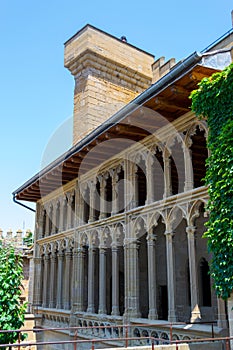 Patio in Olite