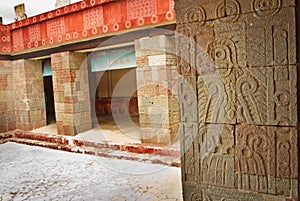 Patio of the Pillars Patio de los Pilares, Teotihuacan