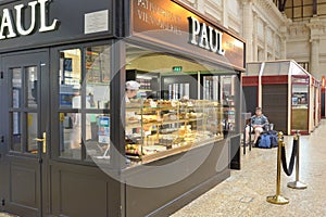 Patisserie PAUL on the Bordeaux train station