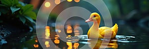 Pato assado com pimenta e lim?o em um ambiente festivo e iluminado  pato  lim?o photo