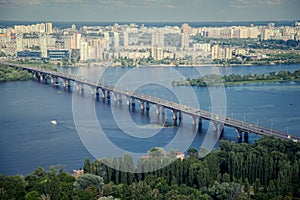 Paton Bridge across the Dnieper