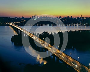 Paton bridge evening view