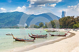 Patong beach on Phuket