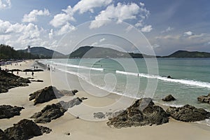 Patong beach phuket island thailand