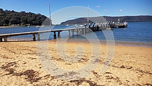 Patonga Beach Jetty on the Hawkesbury River