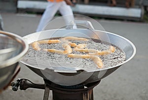 Patongko, deep-fried dough stick